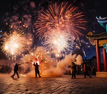 Когда появились первые фейерверки