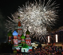 Салют ко День Победы прошел в Москве